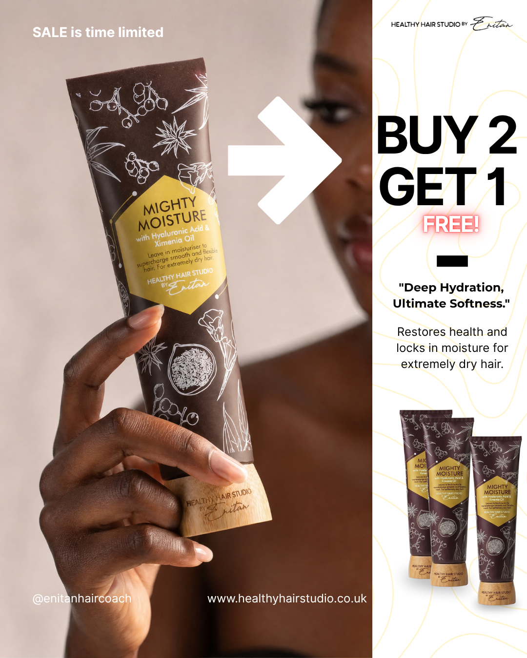 FREE MIGHTY MOISTURE. The Mighty Moisture Triple Pack